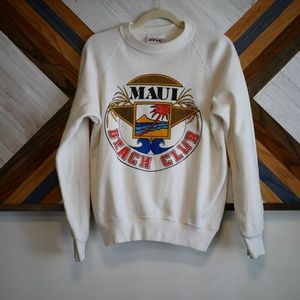 MAUI BEACH CLUB SWEATSHIRT